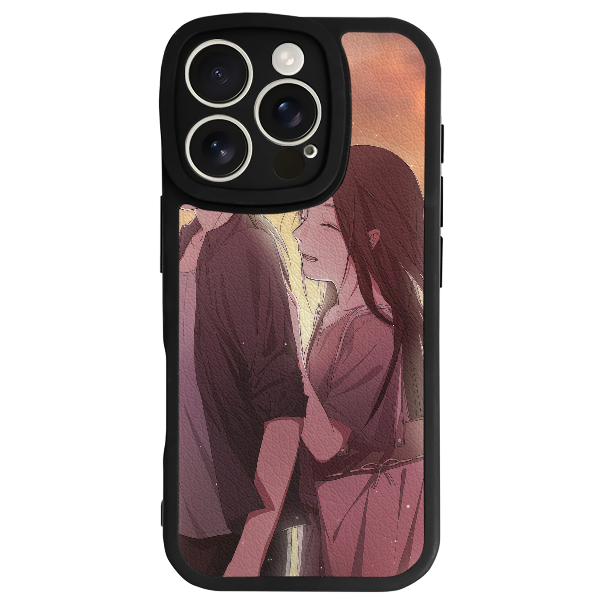 （画像用） NARUTO -ナルト- NARUTO -ナルト- 疾風伝 【iPhone 16シリーズ対応】シリコンスマホケース（レザー調） 材質：シリコン